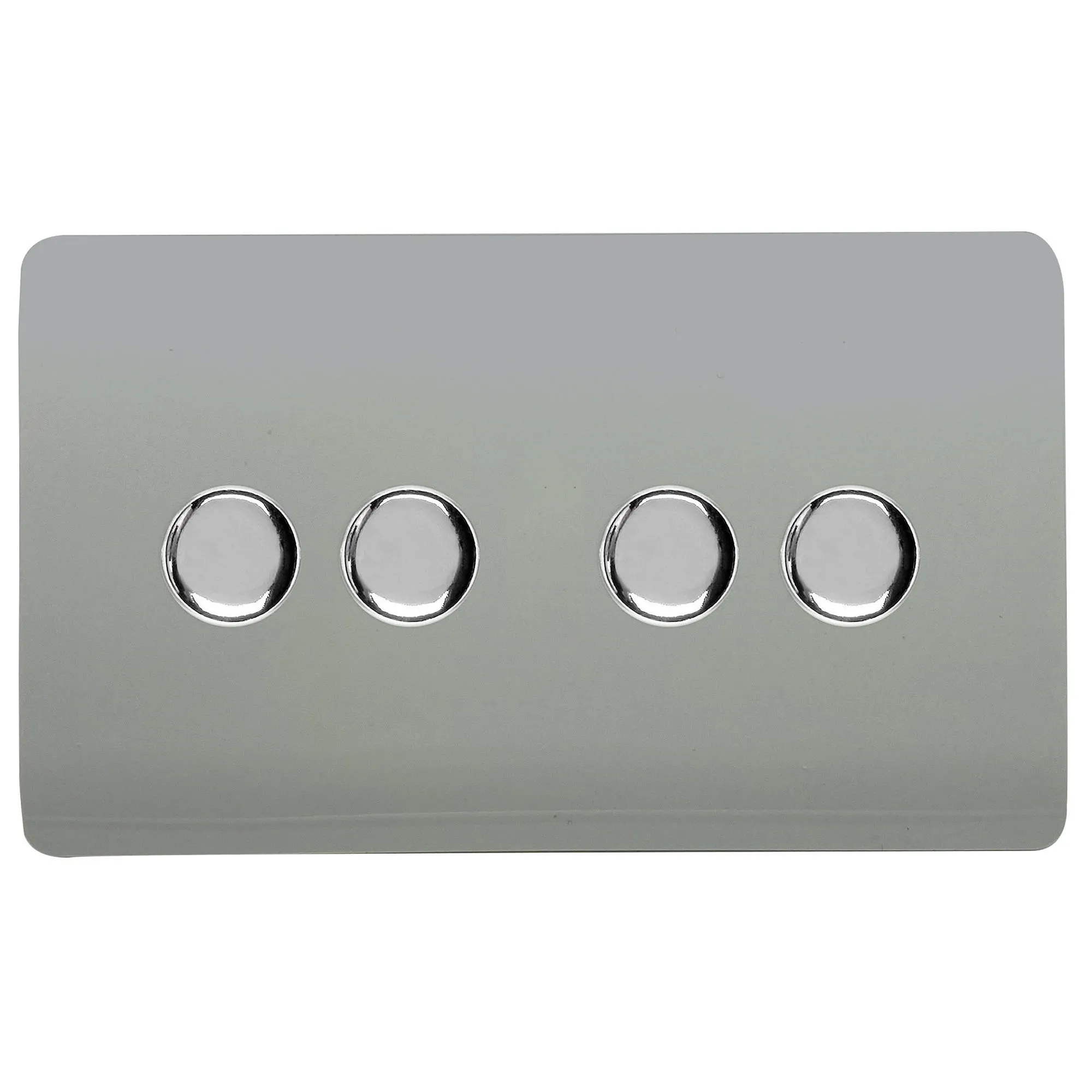 Platinum Silver Wiring Accessories Trendi Decorative Screwless